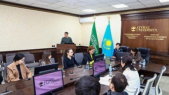 A meeting with international students was held