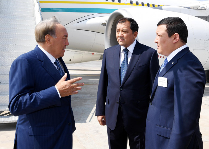 Мемлекет басшысы Нұрсұлтан Назарбаев Атырауға келді