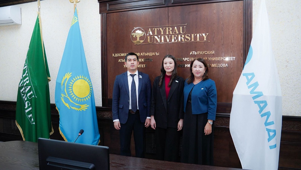 The «Spirit of Youth» organization opened at Atyrau University The «Spirit of Youth» organization opened at Atyrau University