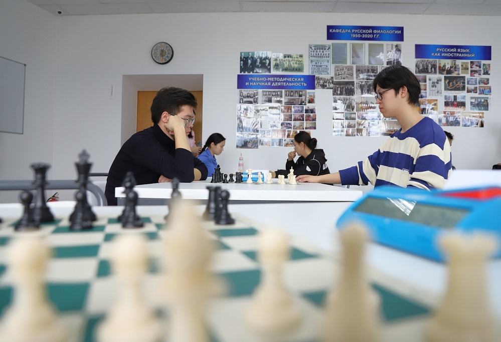 Состоялся шахматный турнир среди студентов