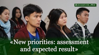 «New priorities: assessment and expected result»