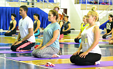 Международный день йоги в Атырауском государственном университете