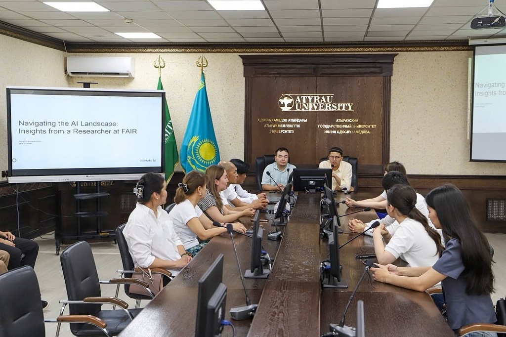 META-НЫҢ ҒЫЛЫМИ ҚЫЗМЕТКЕРІ АРМАН ЖАРМАҒАМБЕТОВ СТУДЕНТТЕРМЕН КЕЗДЕСТІ META-НЫҢ ҒЫЛЫМИ ҚЫЗМЕТКЕРІ АРМАН ЖАРМАҒАМБЕТОВ СТУДЕНТТЕРМЕН КЕЗДЕСТІ